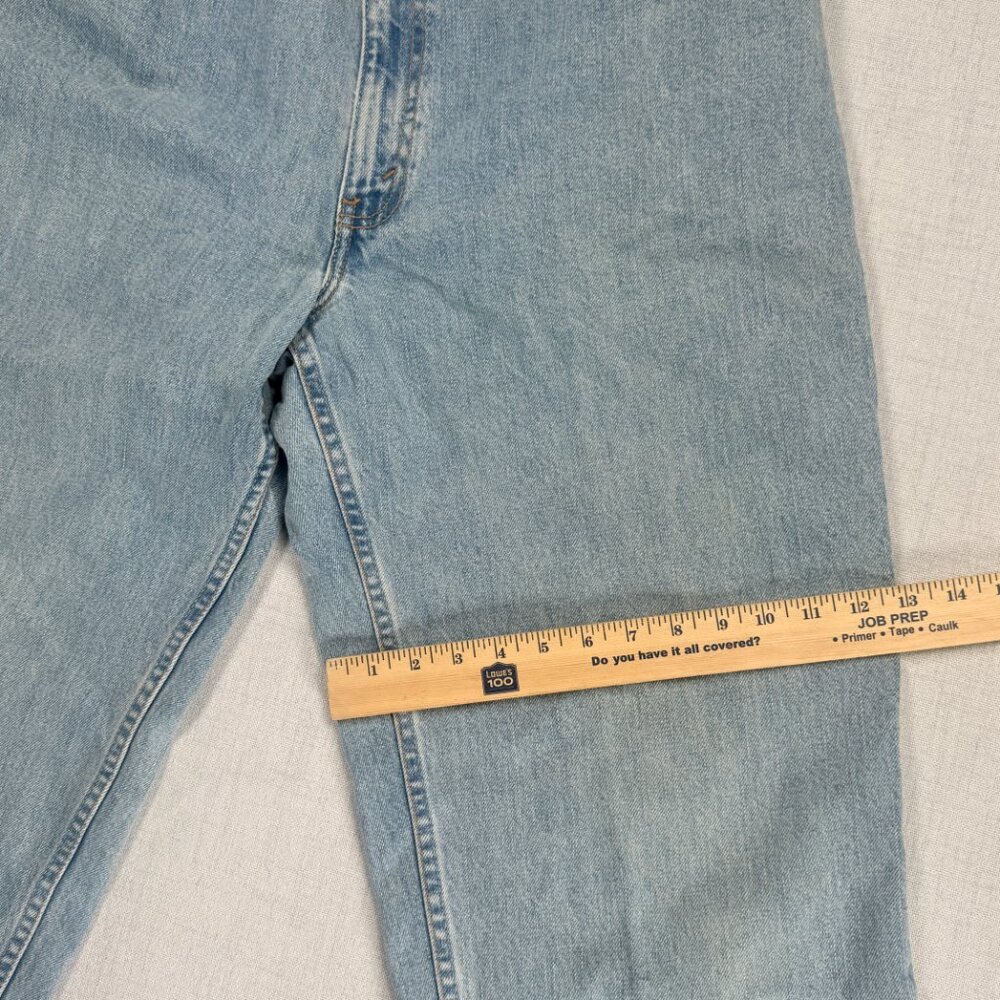Vintage Levi's 560 Loose Fit Tapered Leg Jeans Light Wash Cotton Denim W38xL36 - Picture 7 of 11